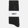 Waffle Knit Socks - 2 Pack - Black