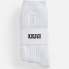 Waffle Knit Socks - 2 Pack - White