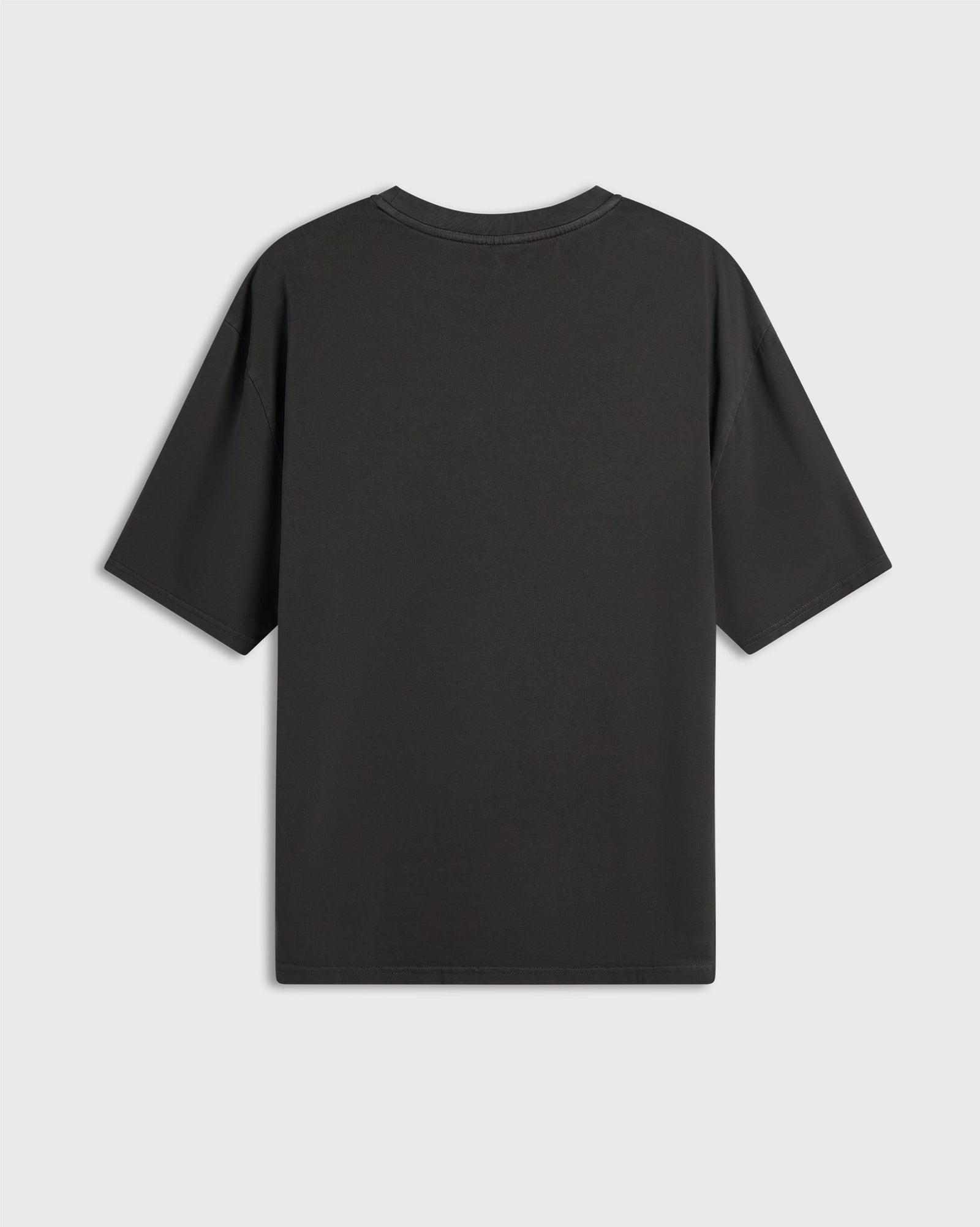 Black graphic short sleeve- unisex fashion tops for men & women by Krost.