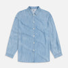 Feather Weight Relaxed Denim Shirt - Light Wash