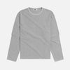 Double Layer Long Sleeve Tee - Dark Heather Gray