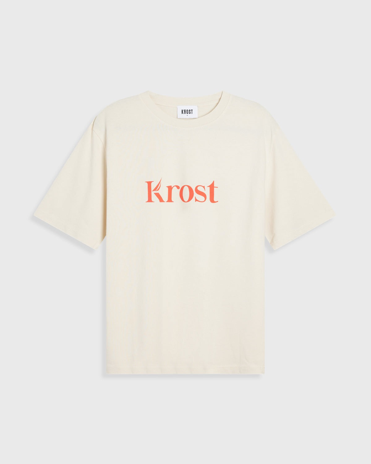 KROST x Nautica | Fair Winds graphic cream oversized 100% cotton tee high-quality fashion androgynous clothing for men & women t-shirts