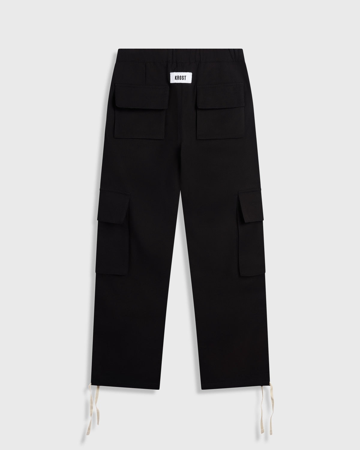Solid Black Cargo Pants – KROST
