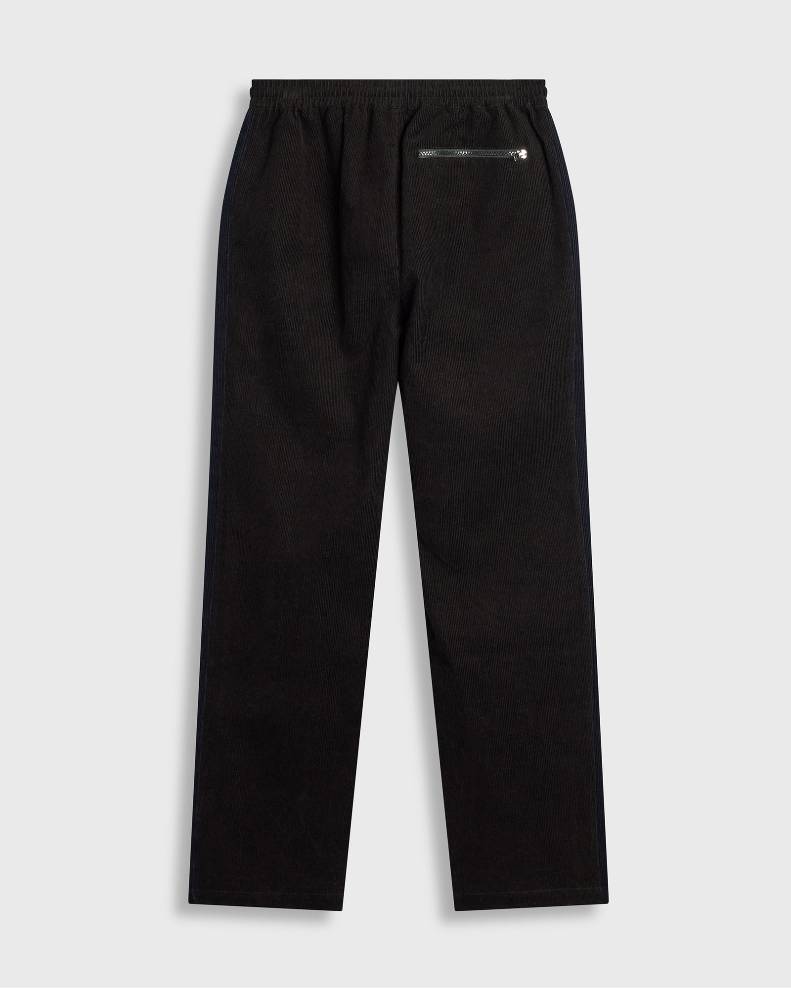 Black Corduroy Pants Straight Leg - unisex for men & women fashion pant by Krost